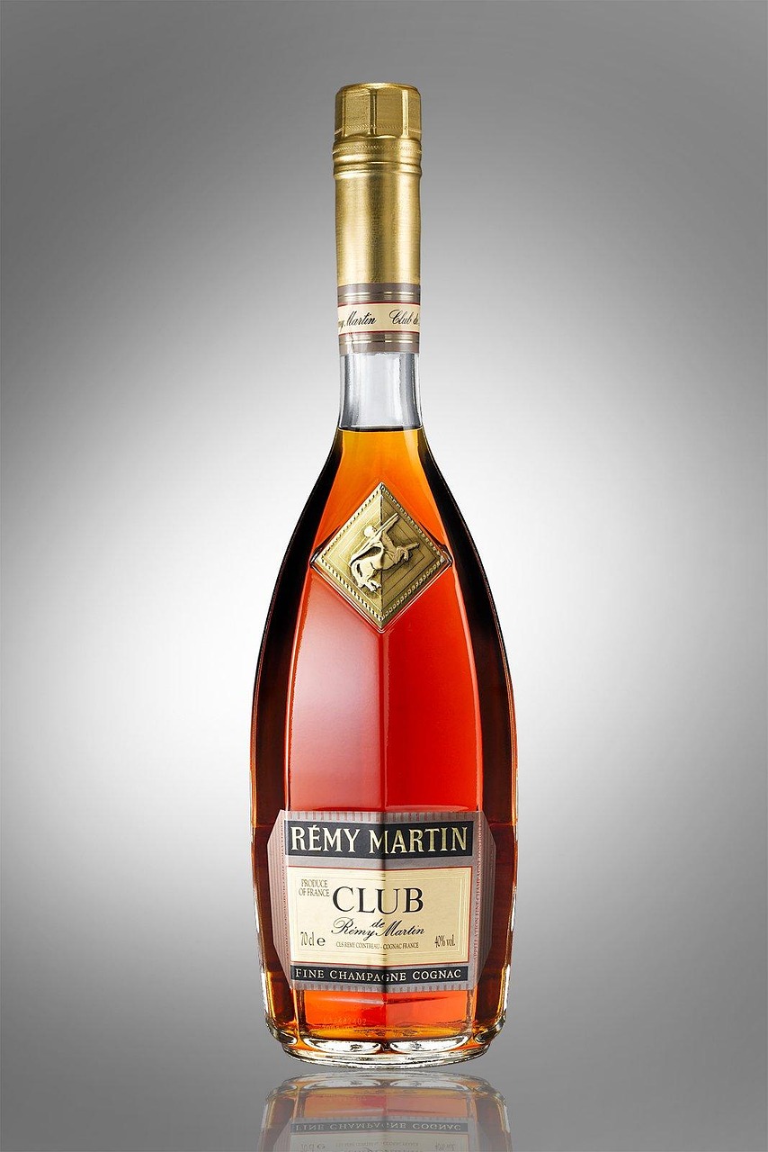 Nejznámější značky koňaku: Hennessy, Rémy Martin, Martell, Courvoisier