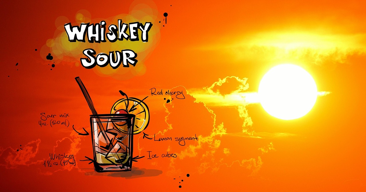 Whisky sour s dokonalou pěnou