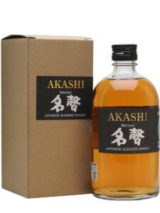 Japonská whisky Akashi Meïsei 0,5 l v dárkové krabici