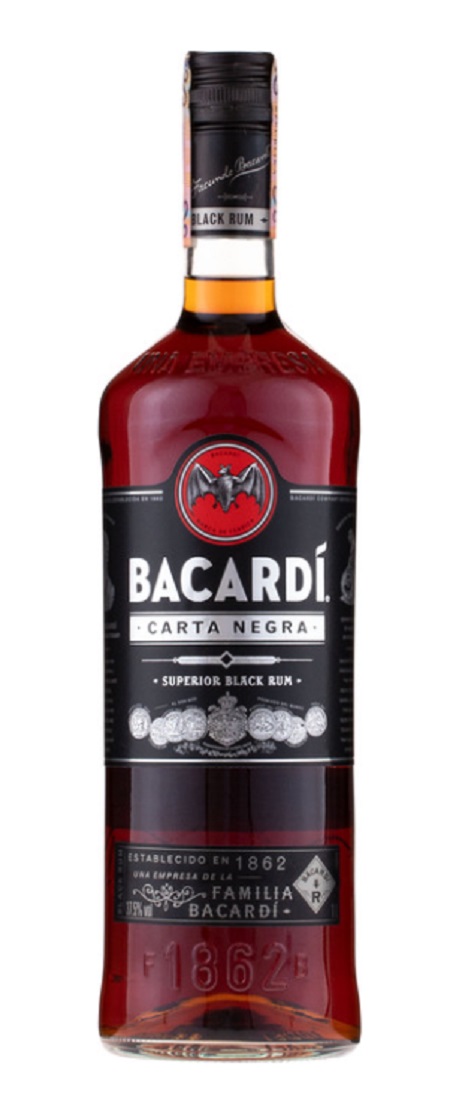 Láhev Bacardi Carta Negra 1 l