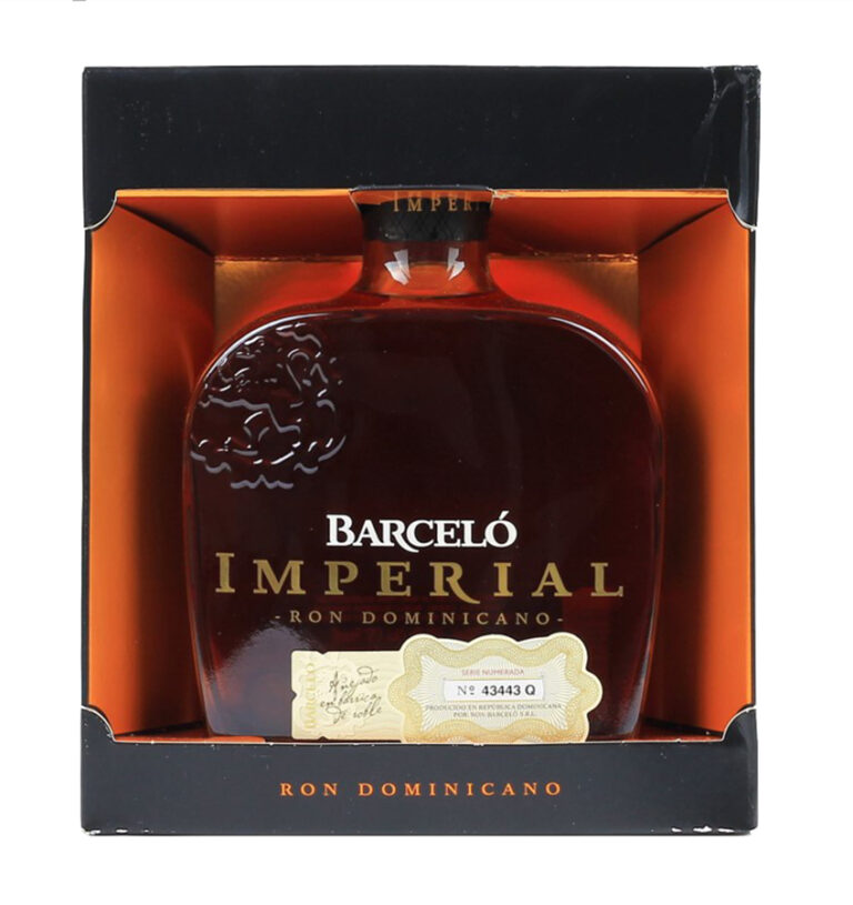 Láhev rumu Ron Barceló Imperial v dárkové krabici
