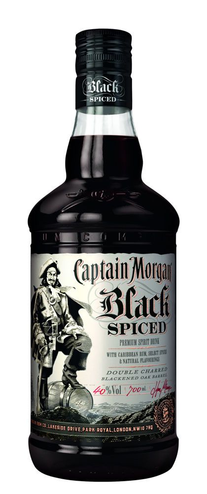 Láhev Captain Morgan Black Spiced 0,7 l