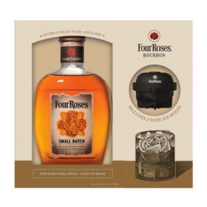 Four Roses Small Batch 0,7 l v dárkové krabici se dvěma silikonovými formami na led ve tvaru růže