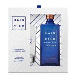 Haig Club Clubman 0,7 l v dárkové krabici se sklenicí