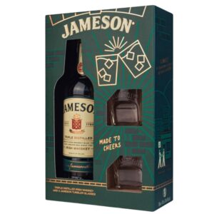 Jameson 0,7 l v dárkové krabici se dvěma sklenicemi