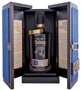 Malteco 1986 Selección v otevřené dřevěné kazetě