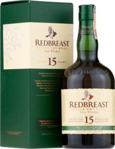 Láhev irské whiskey Redbreast 15 let
