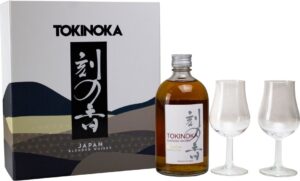 Japonská whisky Tokinoka 0,5 l v dárkovém balení se dvěma sklenicemi