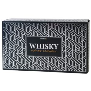 Whisky adventní kalendář Basic 2025 od Alkohol.cz, krabice s 24 vzorky po 20 ml